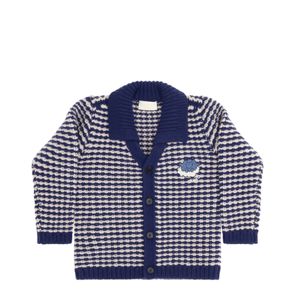 MAYFEYR - Gucci - Striped Wool Cardigan With Mr Happy - 852865XKFDF4065