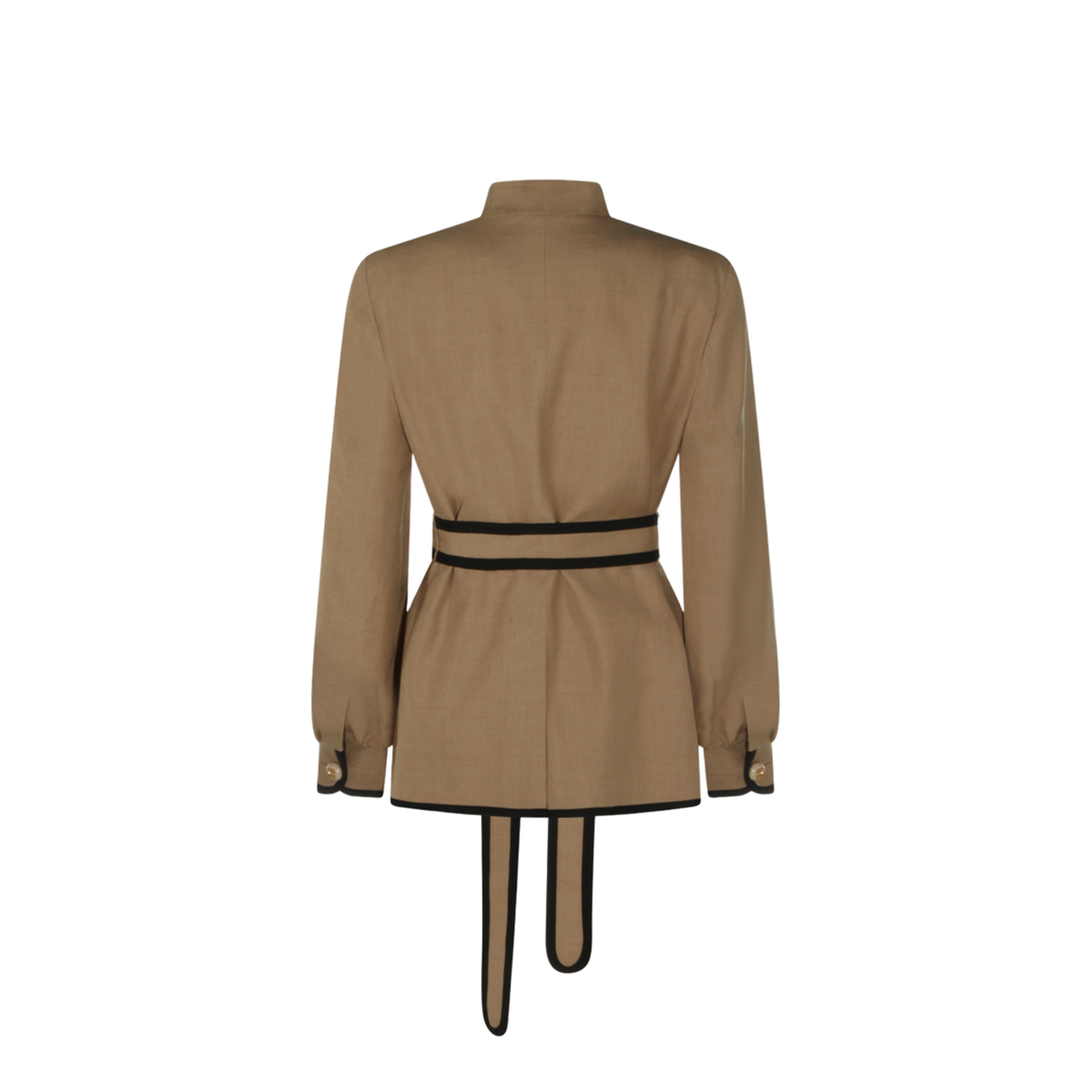 Caban Embroidered Logo Jacket