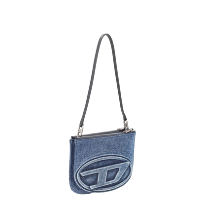 Twin Denim Shoulder Bag