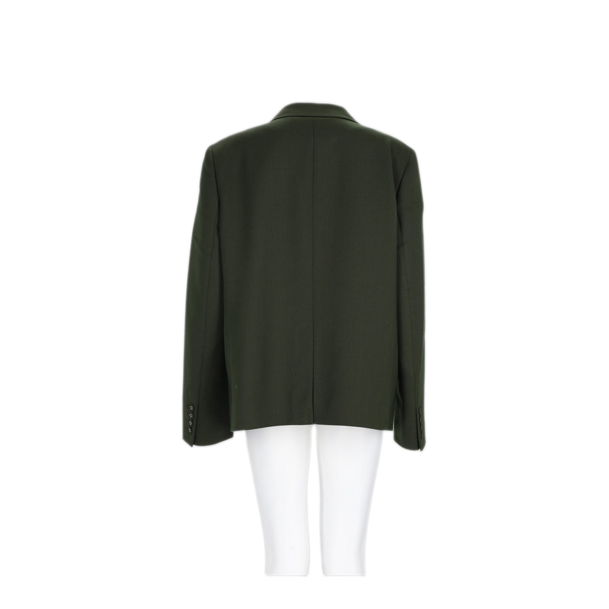Green Wool Recycled Polyester Sweater