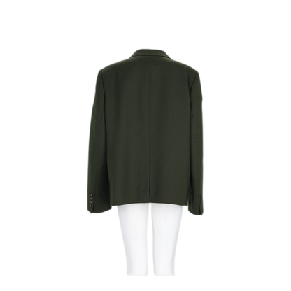 Green Wool Recycled Polyester Sweater