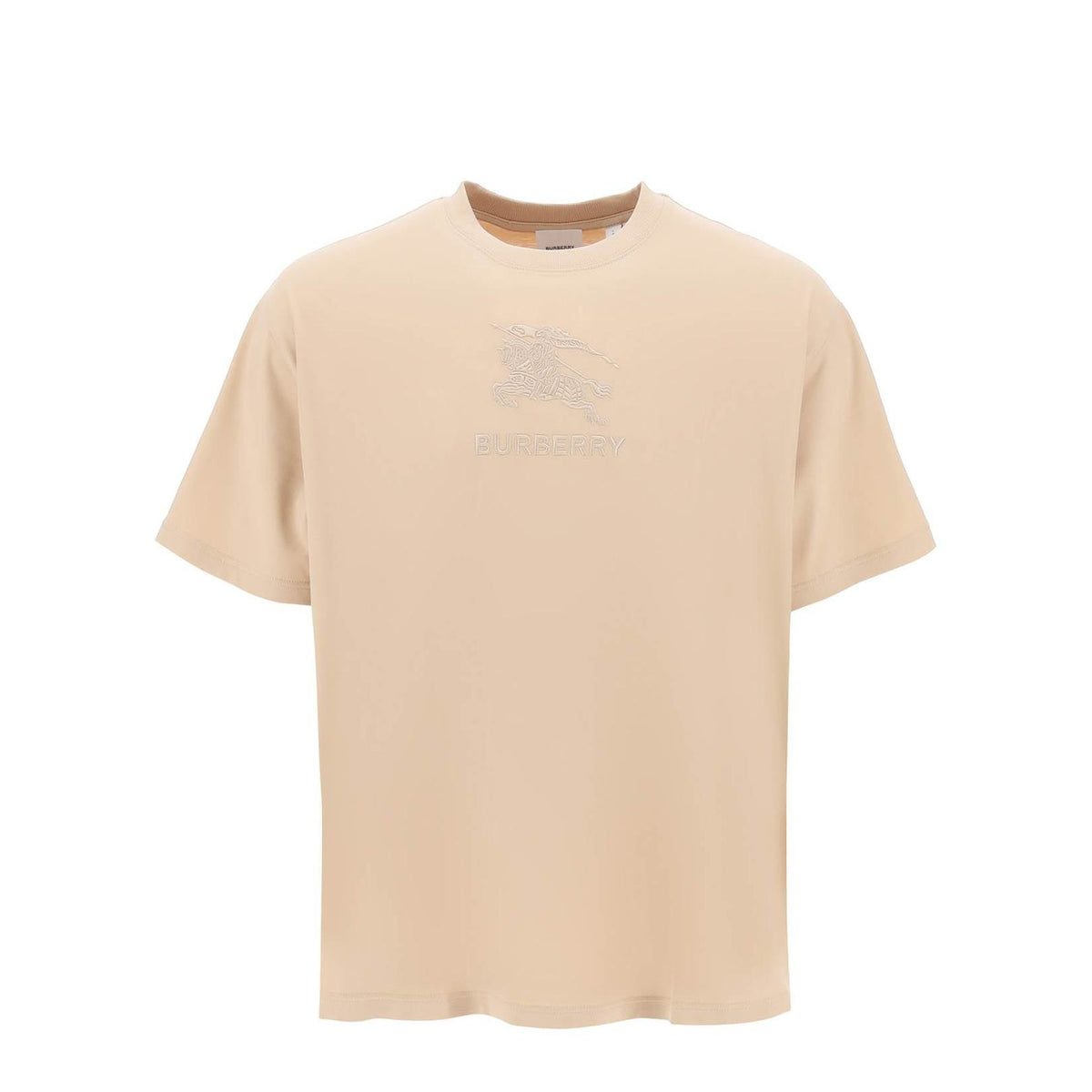 Burberry tempah t-shirt with embroidered ekd