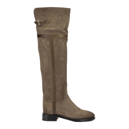 MAYFEYR - Santoni - Janelle Knee High Boots - WSHM72370BJ2SHVIM21M21