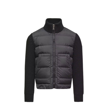 MAYFEYR - Moncler - Padded Wool Zip-Up Cardigan - K29549B00008M1241999