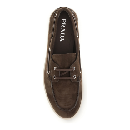 MAYFEYR - Prada - Suede Boat Loafers - 2EG503FG001103