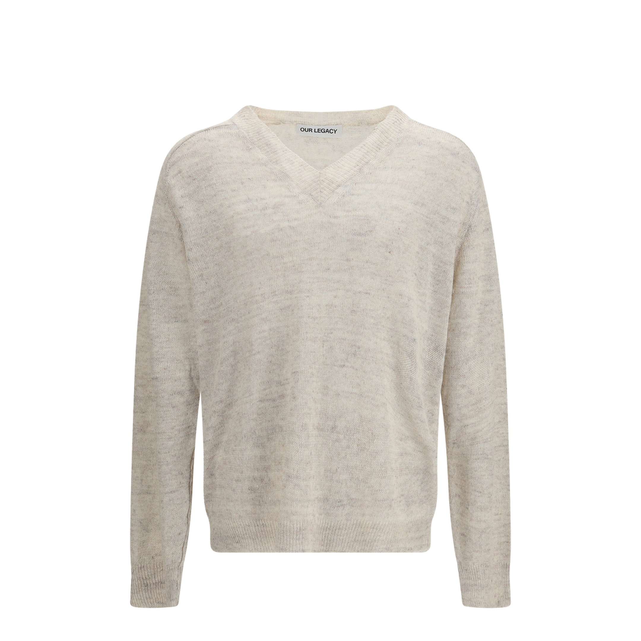 MAYFEYR - Our Legacy - Rue V-Neck Soft Cyclone Linen Sweater - M2263RS