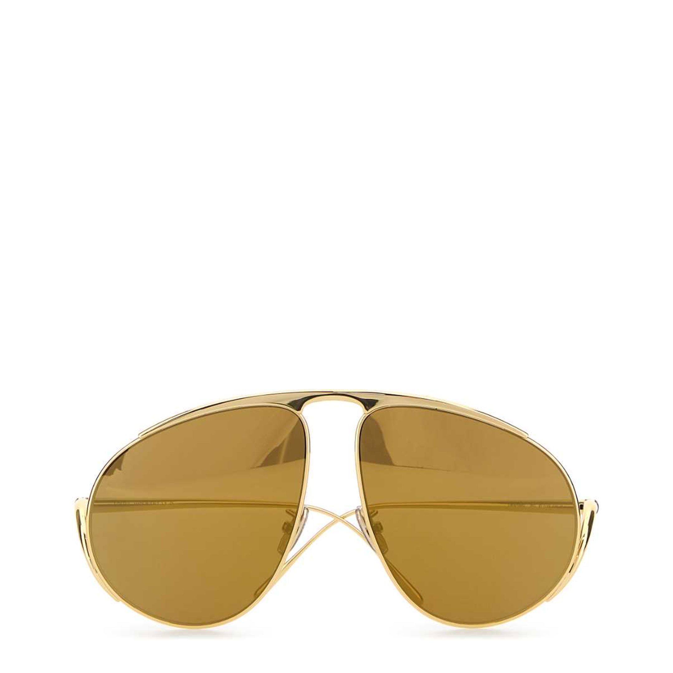 Gold Metal Hillock Sunglasses