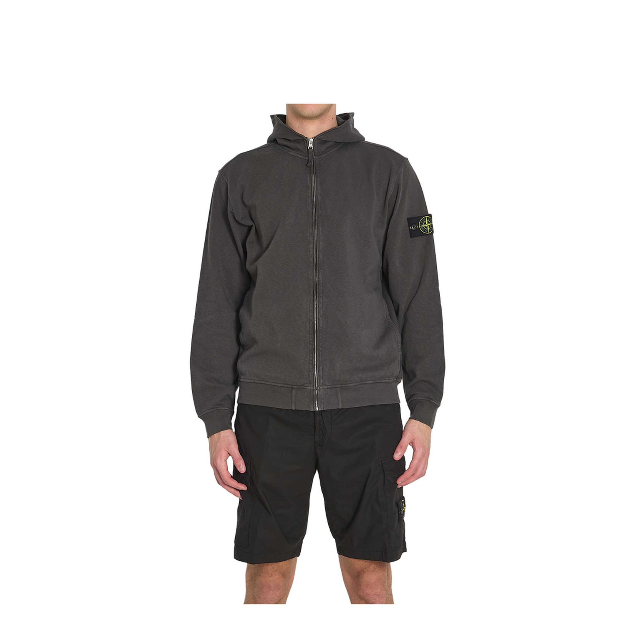 Hooded Sweatshirt with Zip