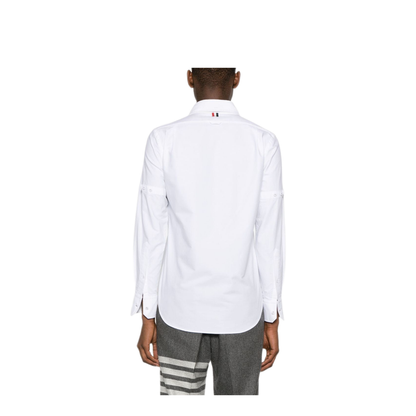 MAYFEYR - Thom Browne - Armband-Detail Cotton Shirt - MWL403OF0313100