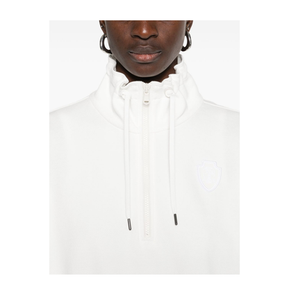 Cotton High-neck Sweater