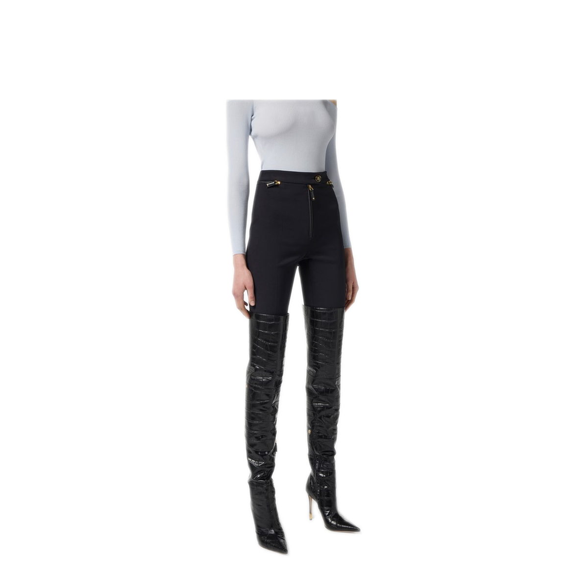 MAYFEYR - Elisabetta Franchi - Trousers - PA10856E2110