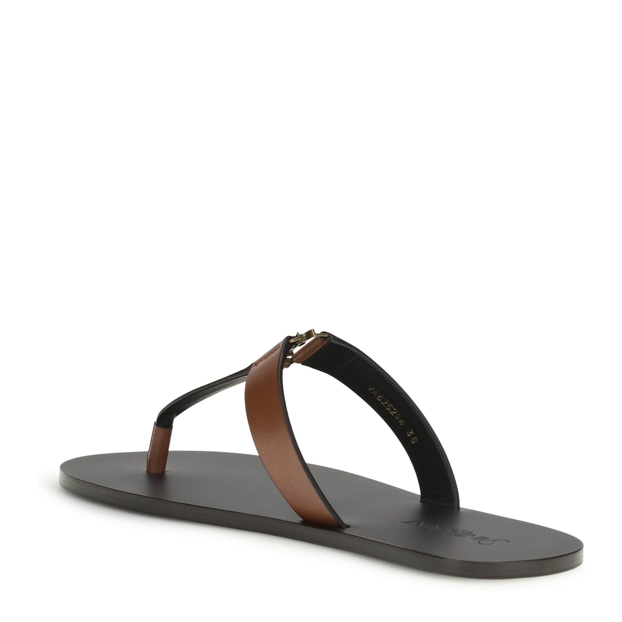 MAYFEYR - Saint Laurent - Leather Thong Sandals - 825294DWETT
