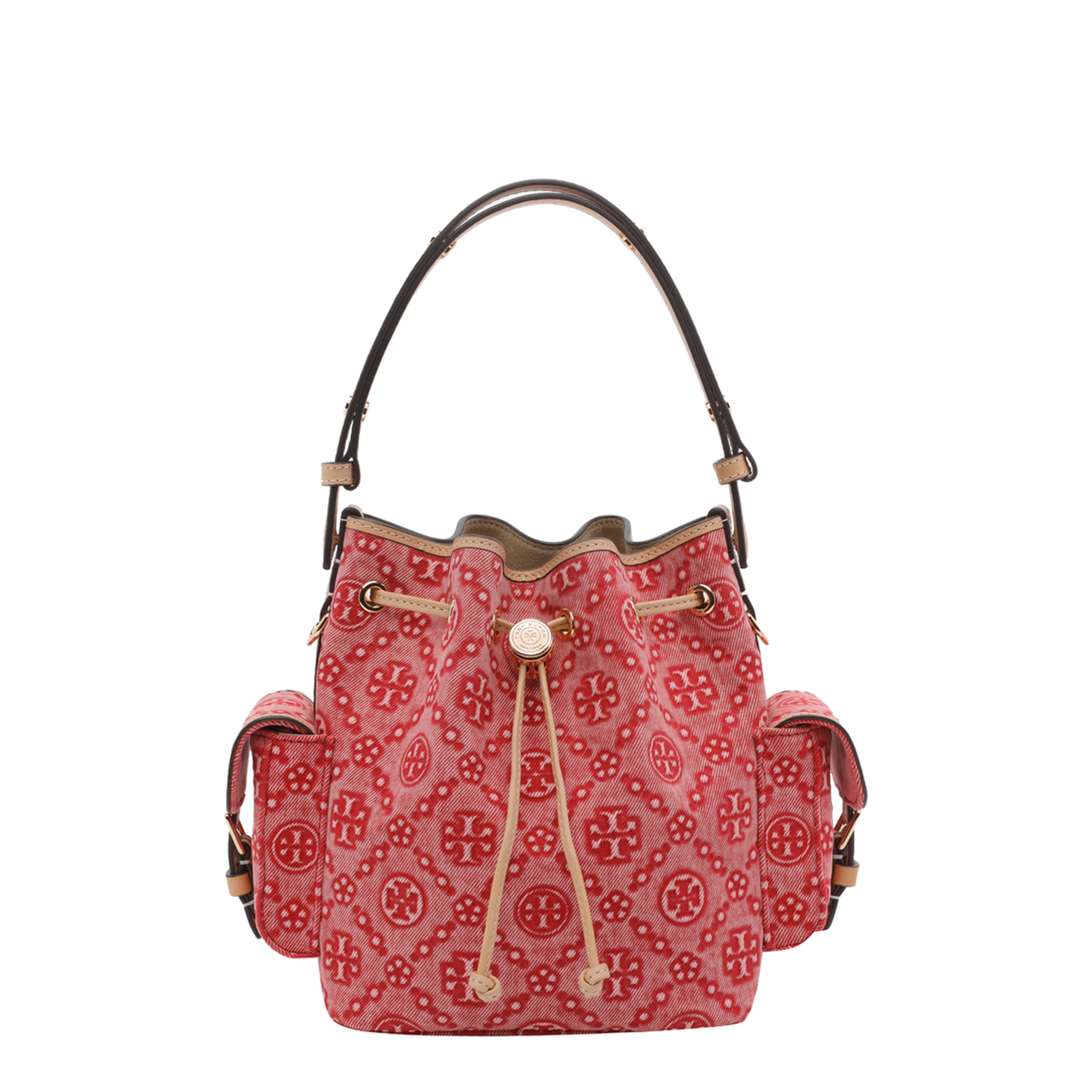 Denim T Monogram Bucket Bag