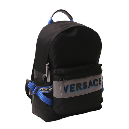 Black Fabric Backpack