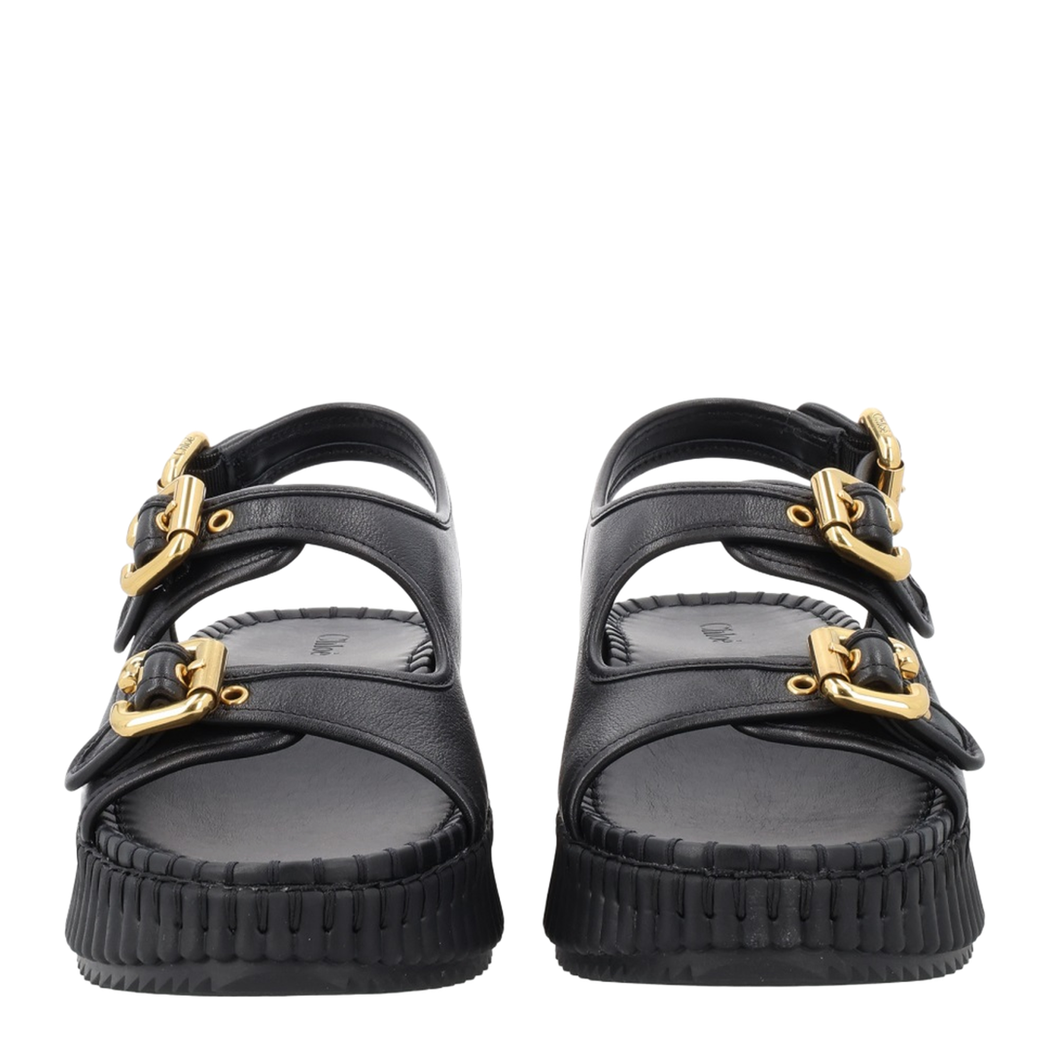 Nama Sandal With Wedge in Black