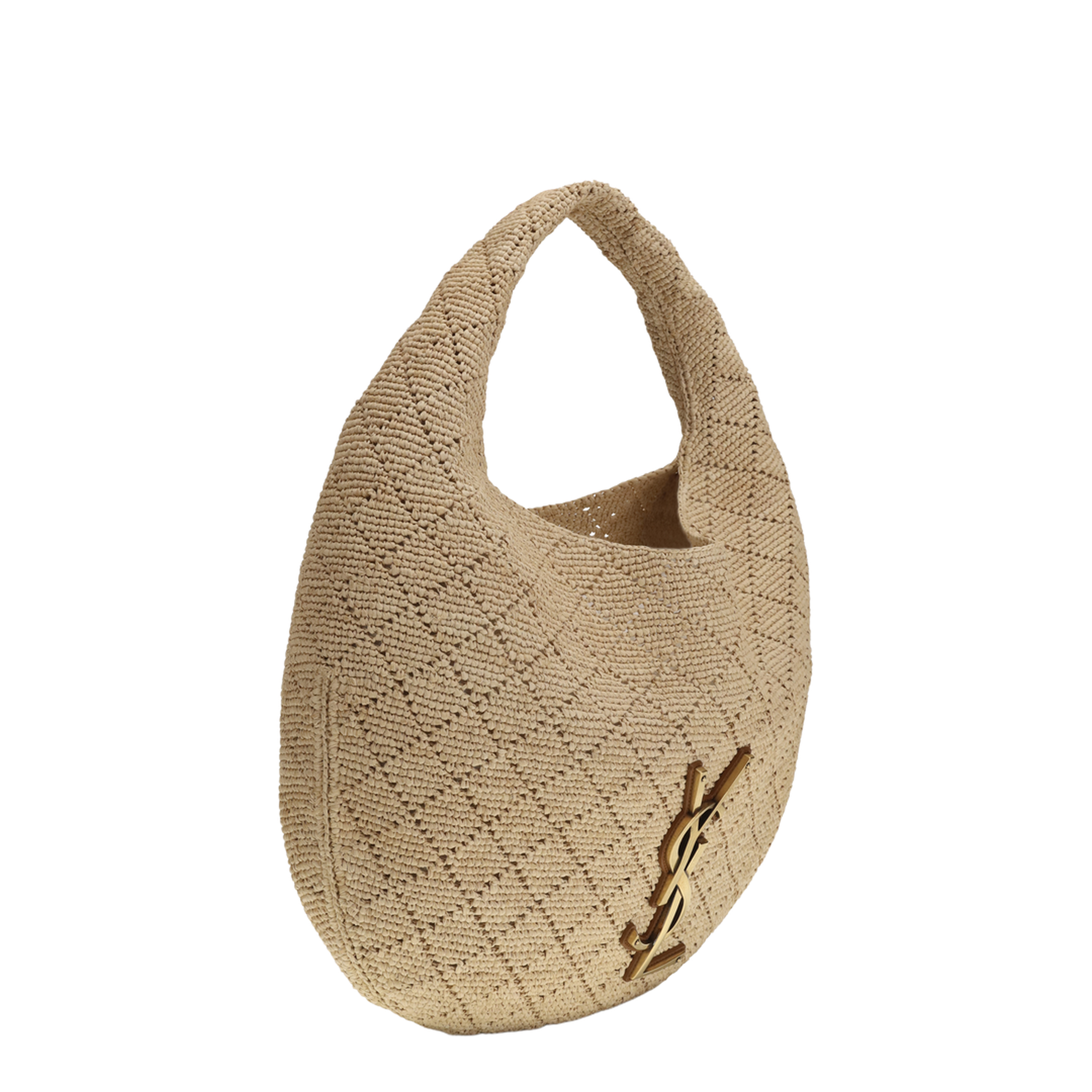 MAYFEYR - Saint Laurent - Icare Hobo Bag In Raffia - 868740GAAGT