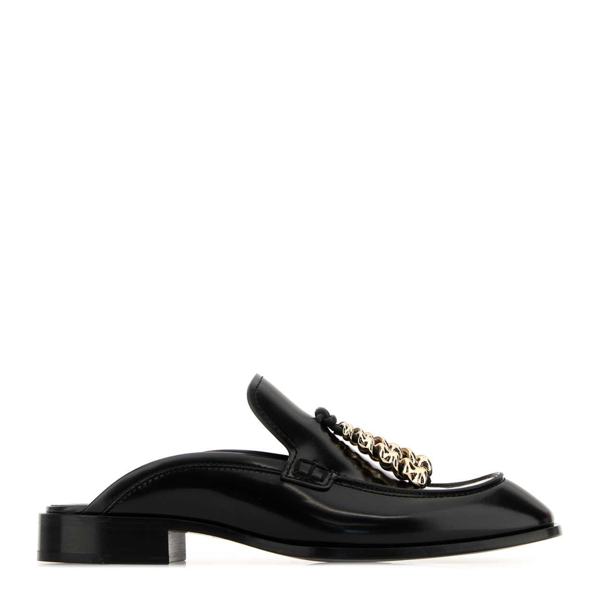 MAYFEYR - Loewe - Black Leather Edge Slippers - L814379X70BLACK