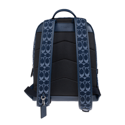 Denim Monogram Backpack