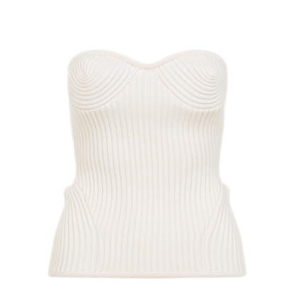 MAYFEYR - Jean Paul Gaultier - Merino Wool Ribbed Stretch Corset - 2503WPO010K0010101