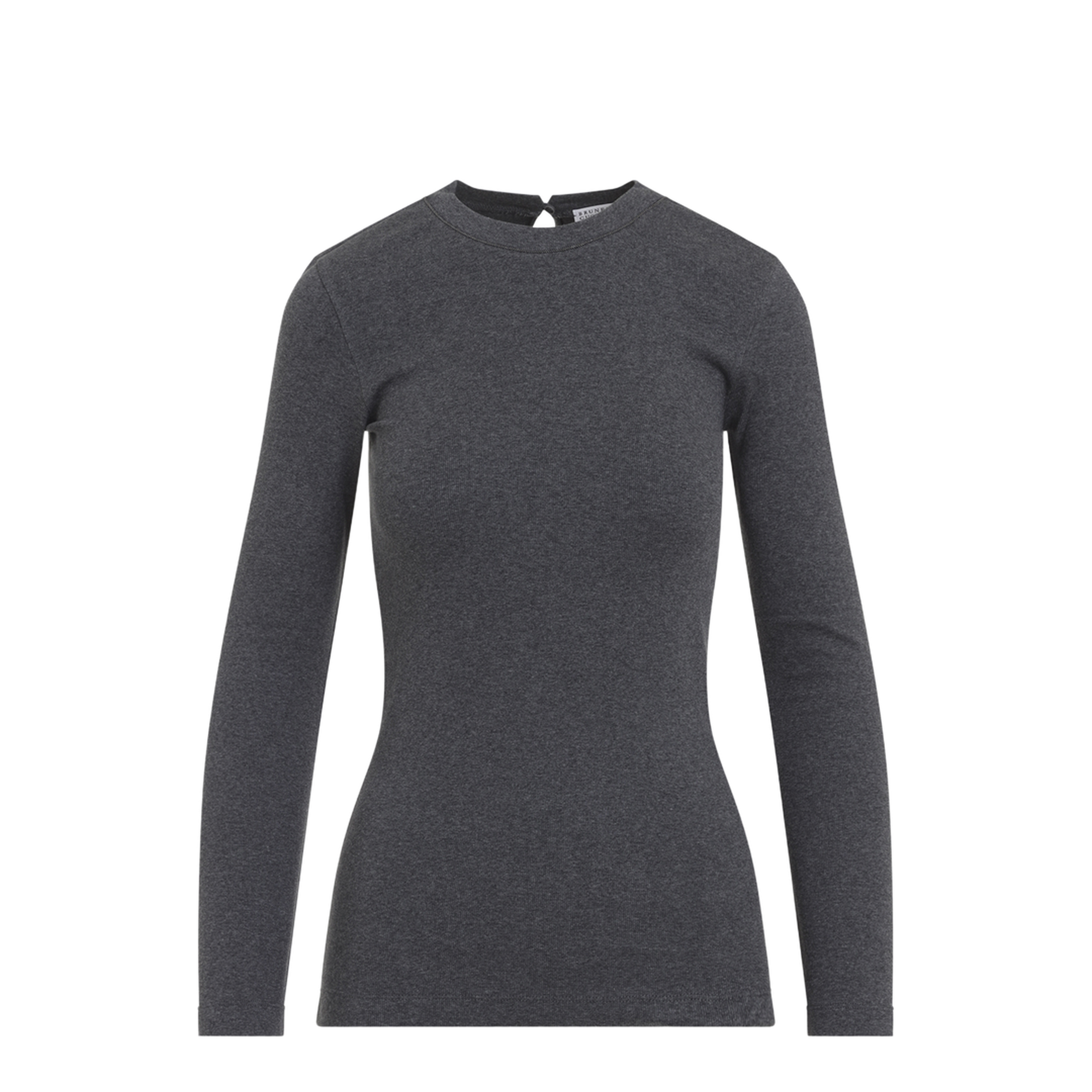 MAYFEYR - Brunello Cucinelli - L/S Rib T-Shirt - M0TC8BJ300