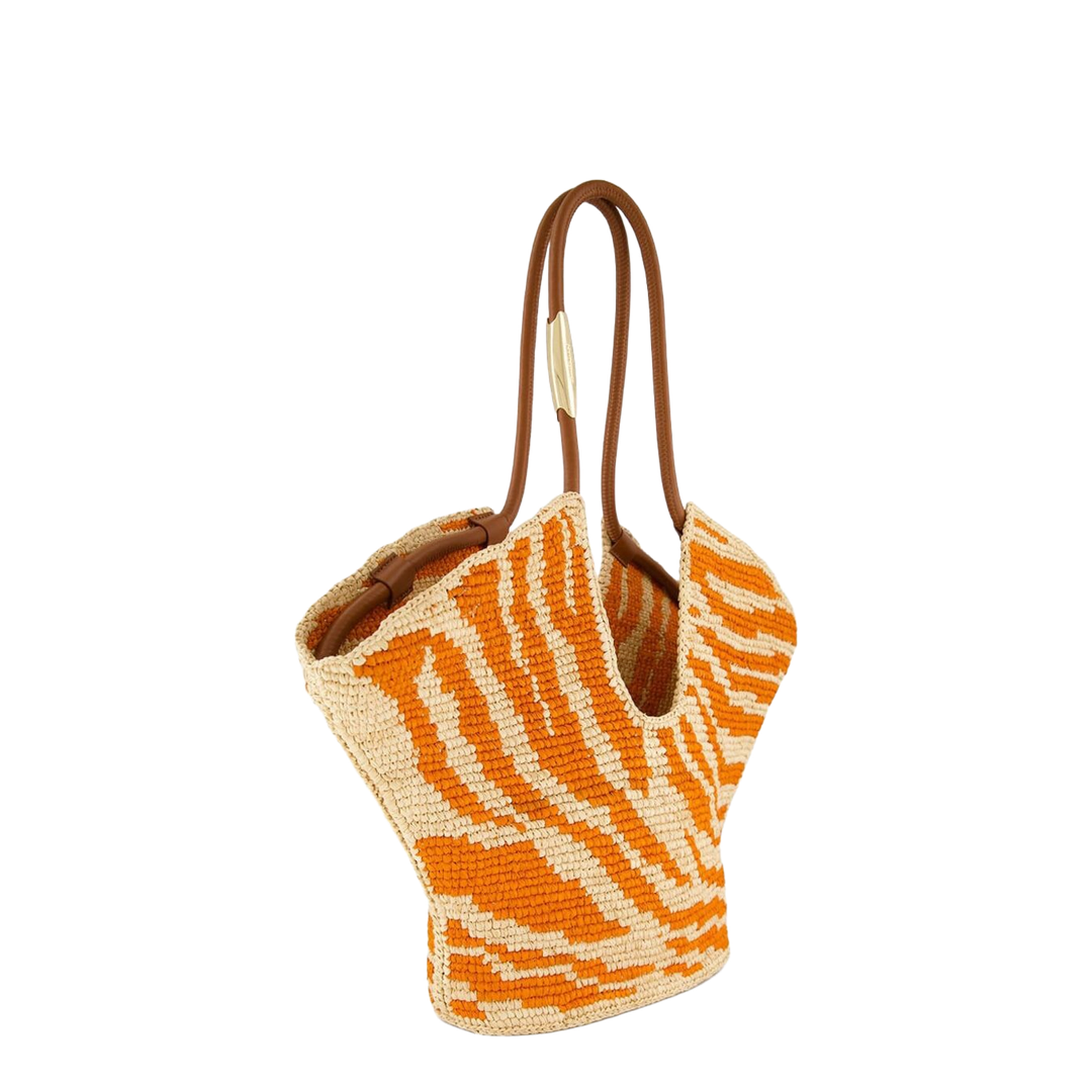 Tote in Beige Raffia