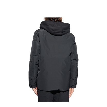 Black Ouille Reversible Short Down Jacket
