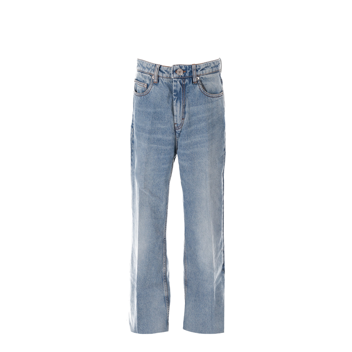Cotton Flared Jeans
