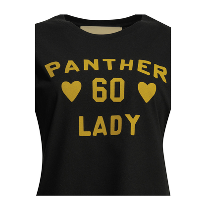 MAYFEYR - Valentino - Panther Lady Crew Neck T Shirt - 9B3MG26GAA2EE6