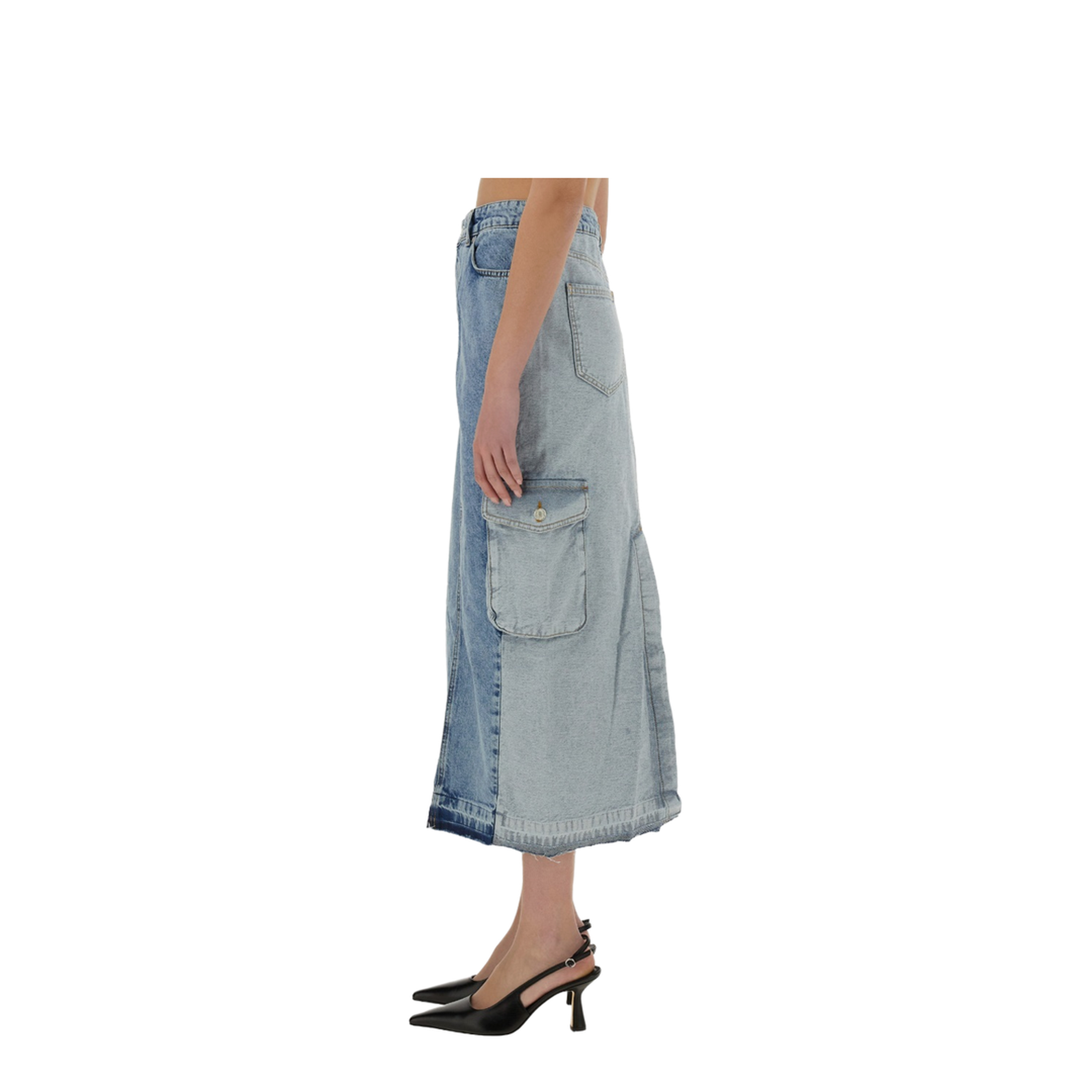 MAYFEYR -  - Long Denim Skirt - 010537191303