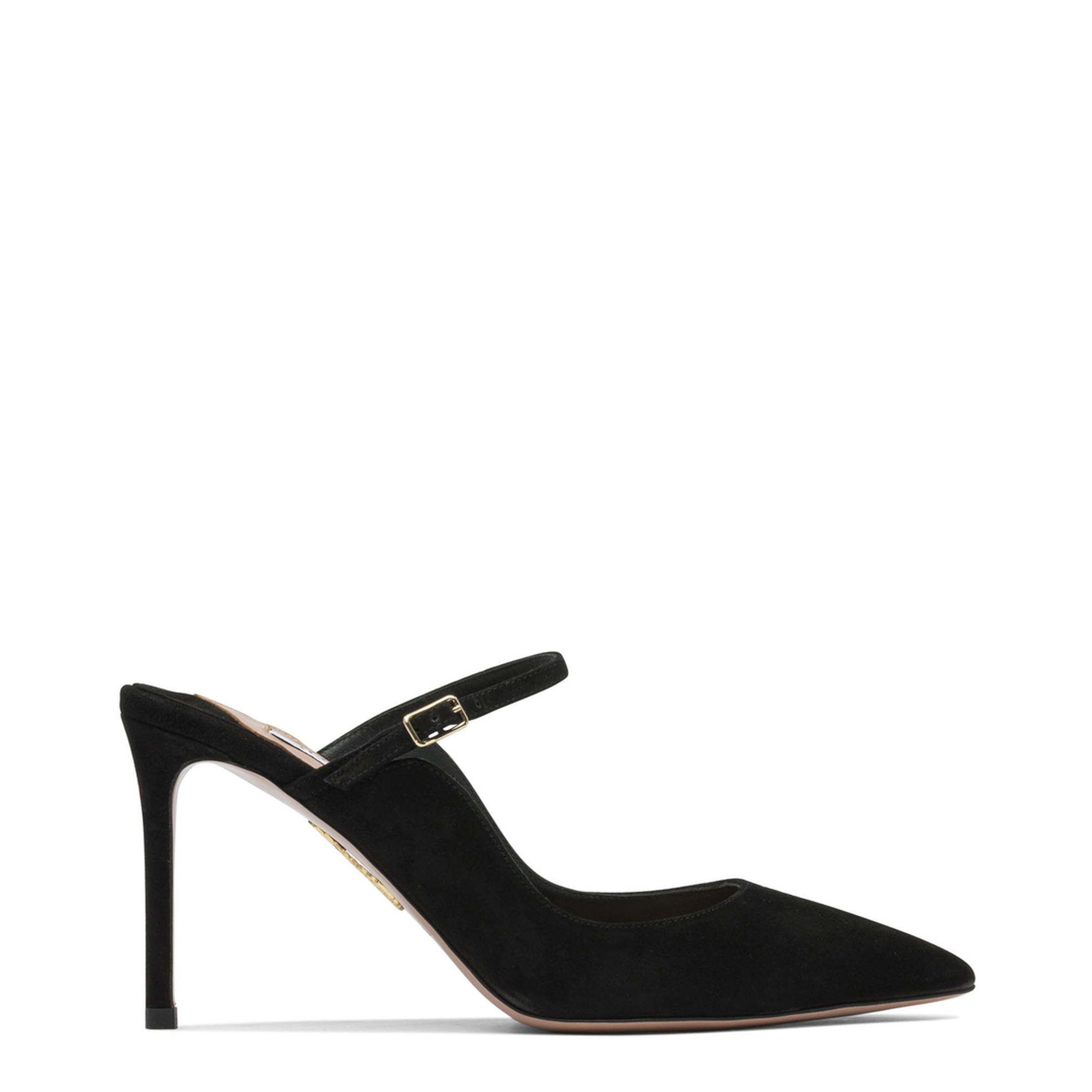 MAYFEYR - Aquazzura - Mary Jane 80Mm Heeled Mules - BLZMIDM0SUE000
