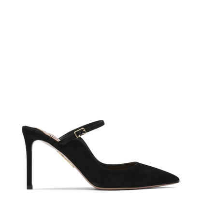 MAYFEYR - Aquazzura - Mary Jane 80Mm Heeled Mules - BLZMIDM0SUE000