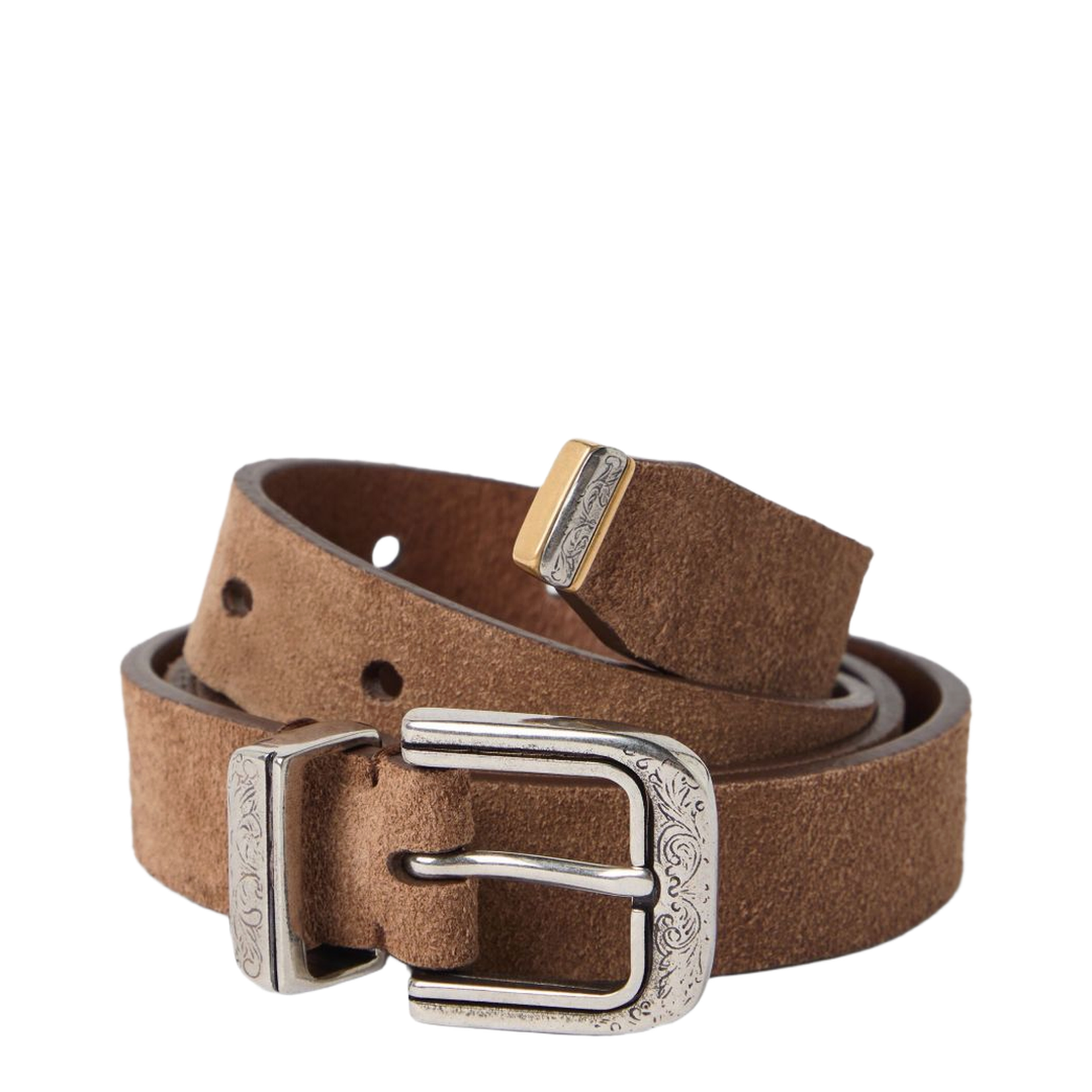 ベルト BRUNELLO CUCINELLI FW25 Suede belt (MAUGP259 C2692) Suede Belt – MAYFEYR