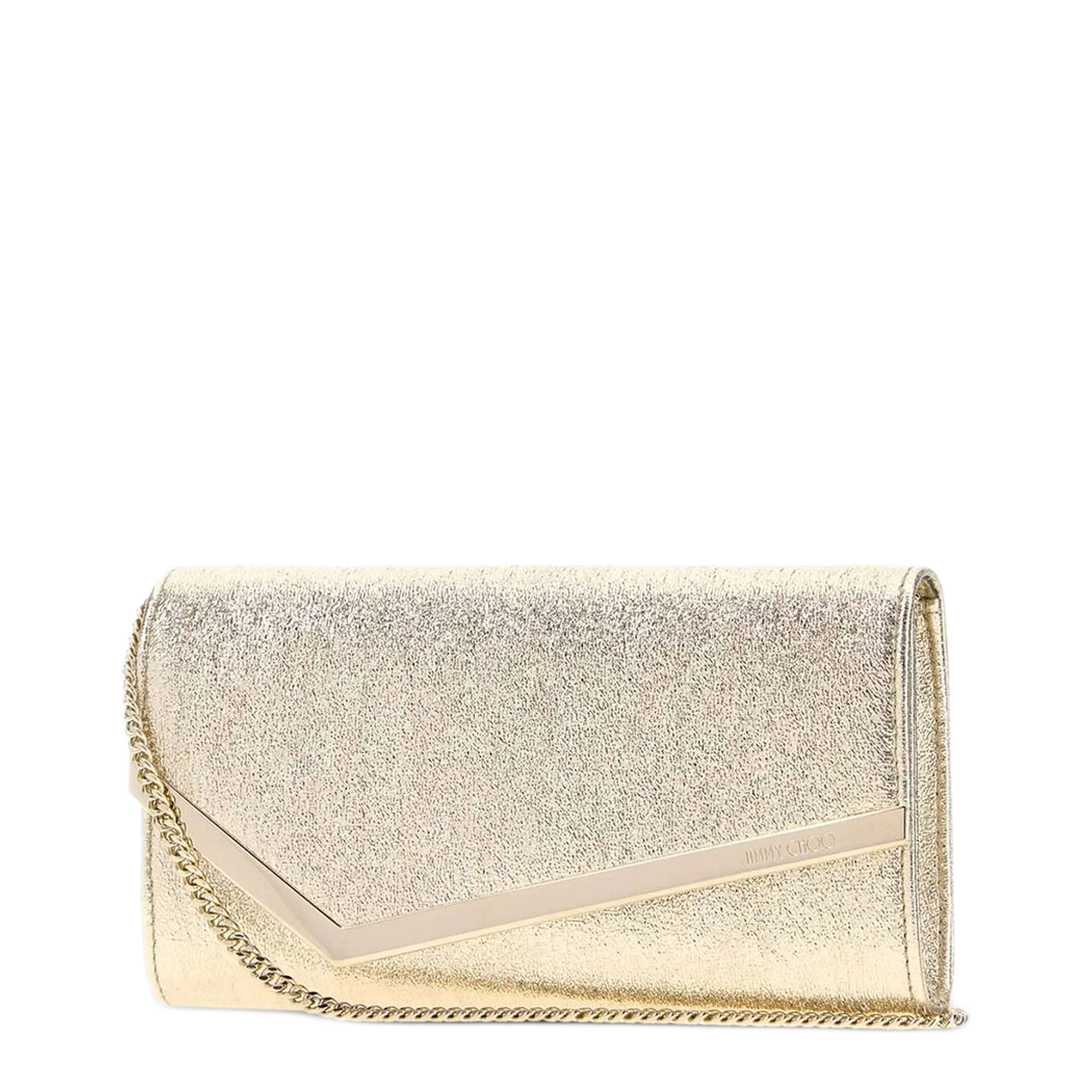 MAYFEYR - Jimmy Choo - Platinum Ice Brilliance Fabric Clutch Bag - EMMIEDXB