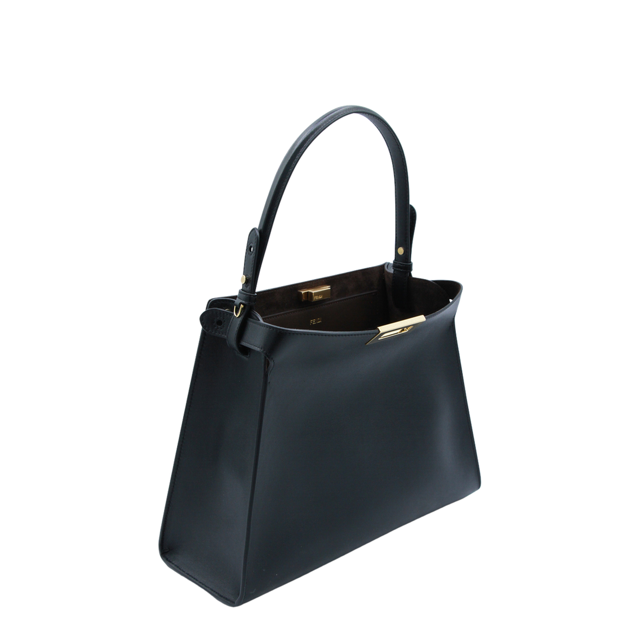 Way Medium Leather Shoulder Bag -  Black