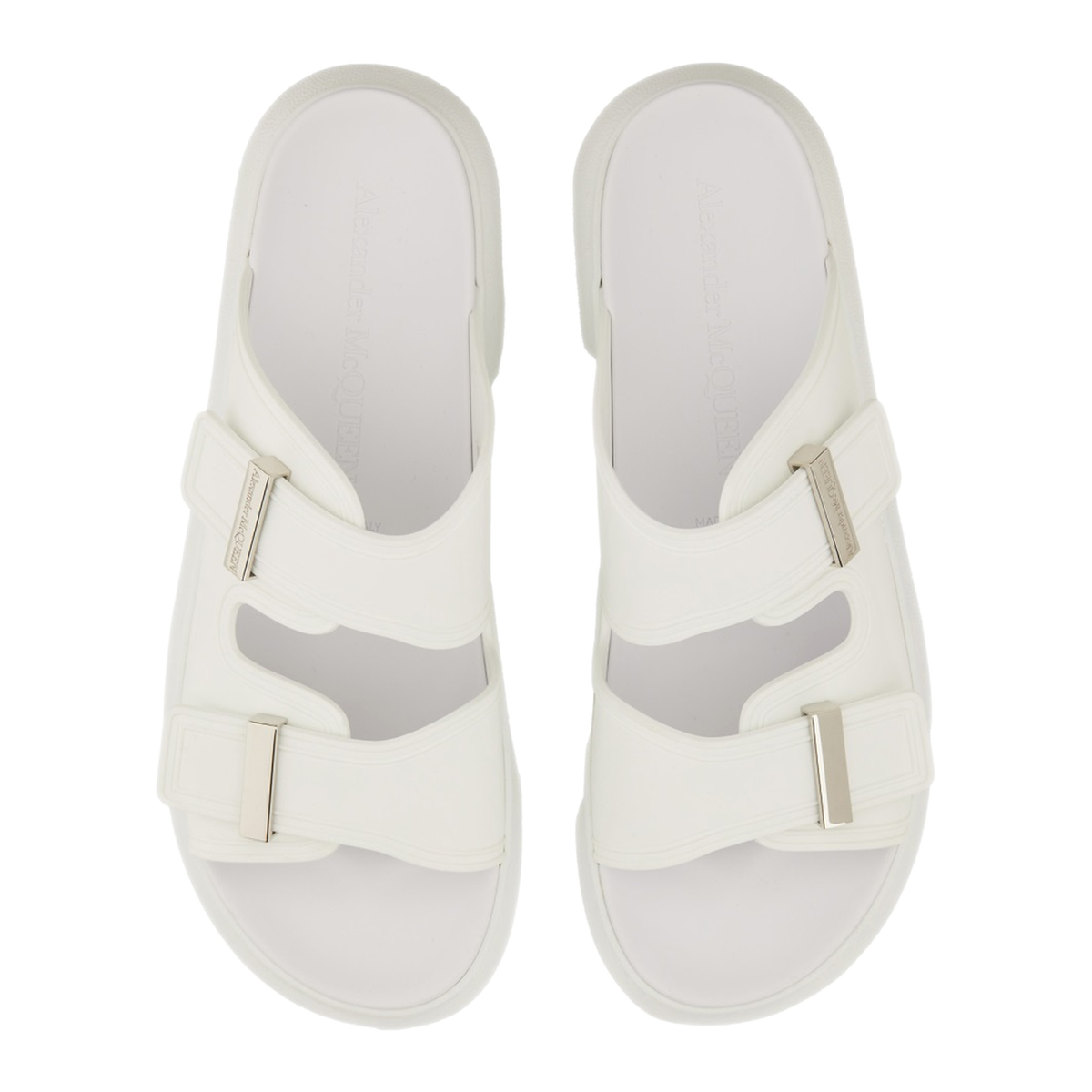 MAYFEYR - Alexander Mcqueen - Hybrid Double Buckle Sandal - 663563W4Z519359