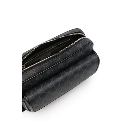 GG Black Small Leather Crossbody Bags - Black