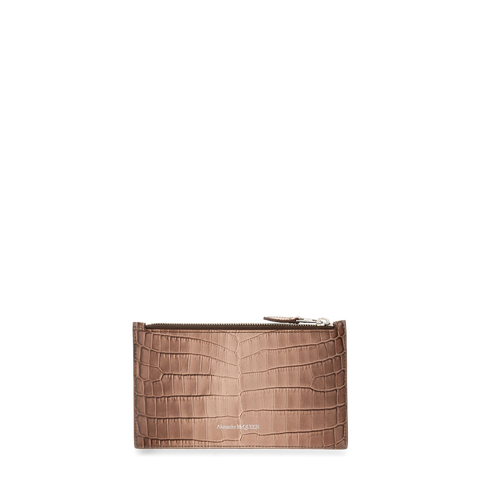Flat Wallet With Zipper