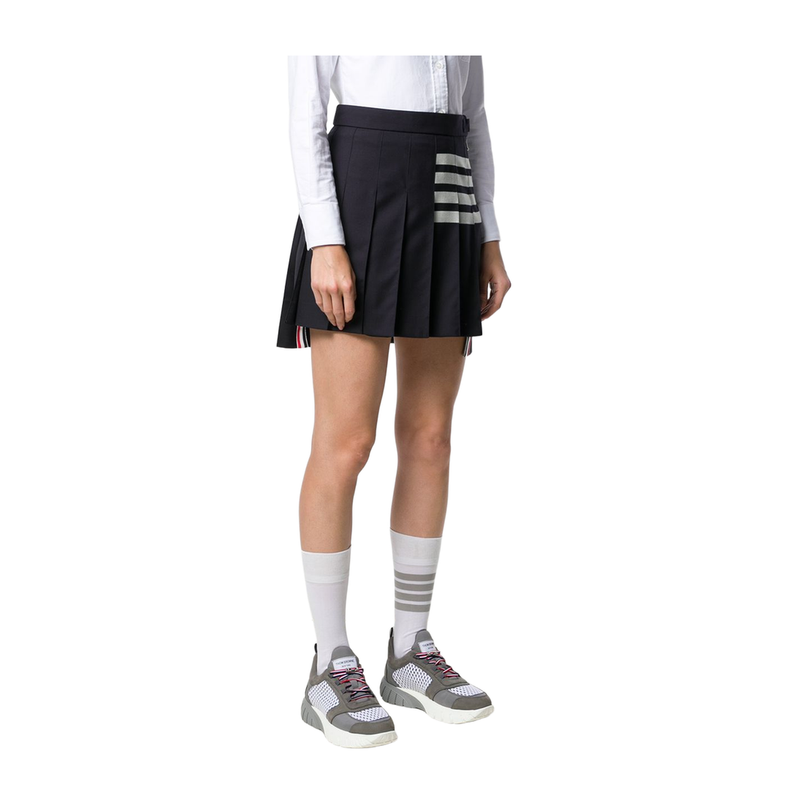 Pleated Skirt with Preppy Twist