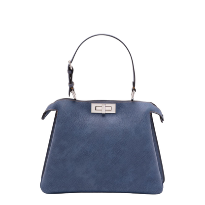 Peekaboo Soft Medium Cuoio Romano Leather Blue