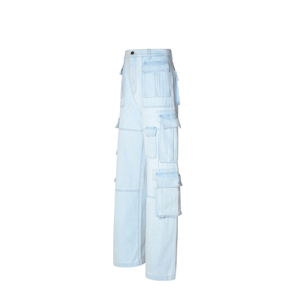 Cargo Jeans Light Blue
