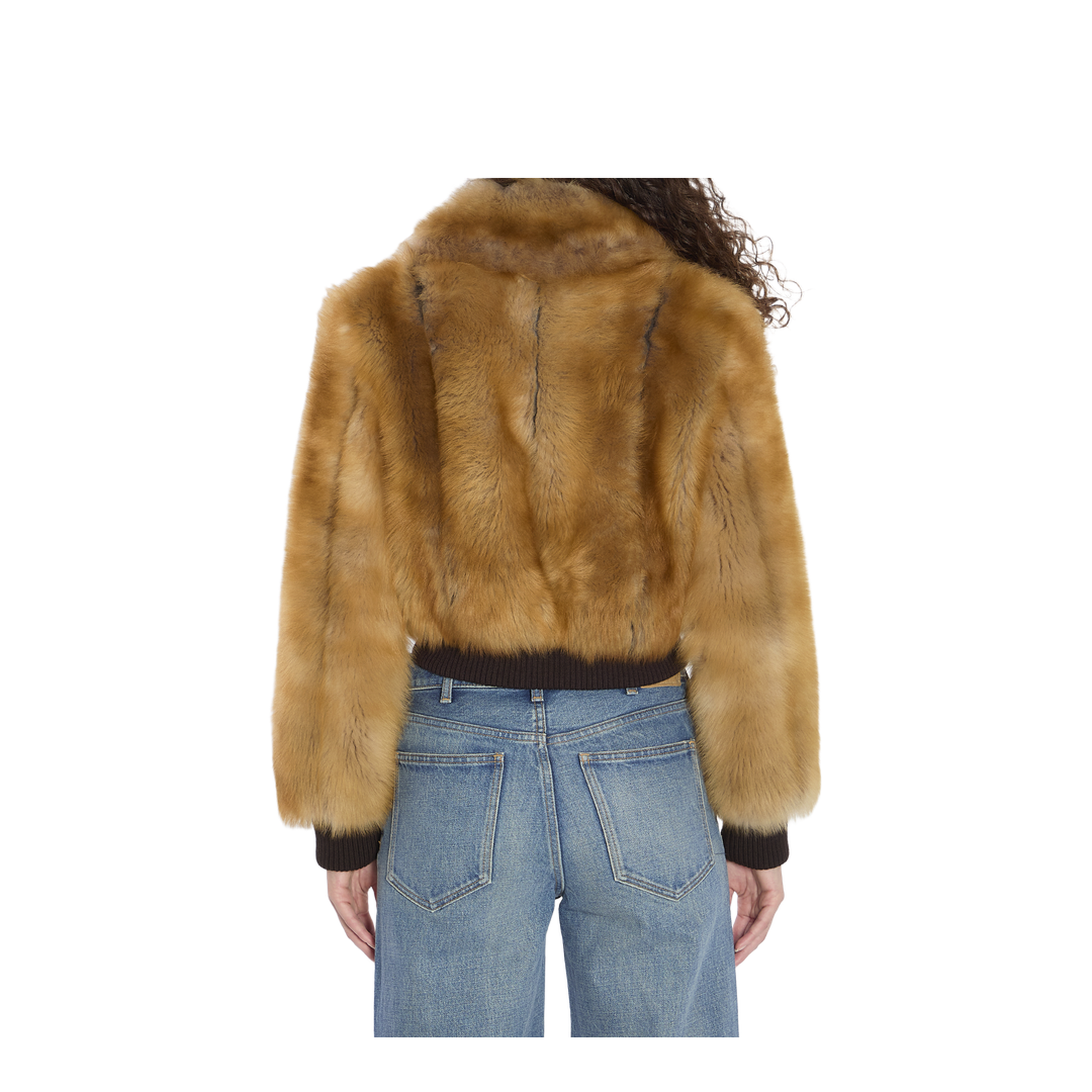 Bomber Jacket in Shearling