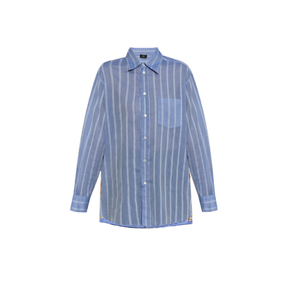 Shirt Made From Combined Materials