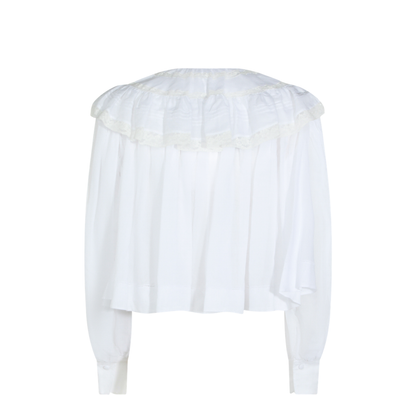 Casual Top With Ruffles