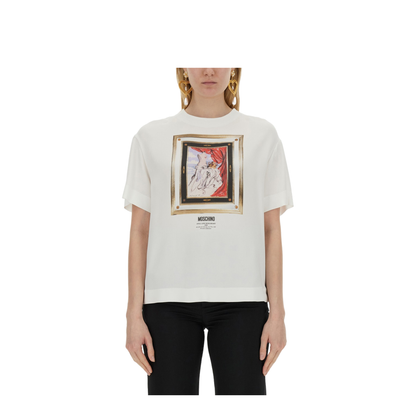 ENVER SATIN BLOUSE STILL LIFE WITH HEART