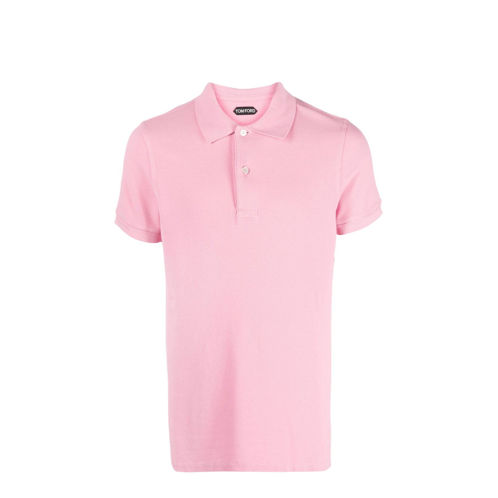 Short Sleeve Polo Shirt in Pink