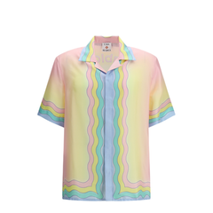 All Over Monogram Jacquard Pattern Polo Shirt