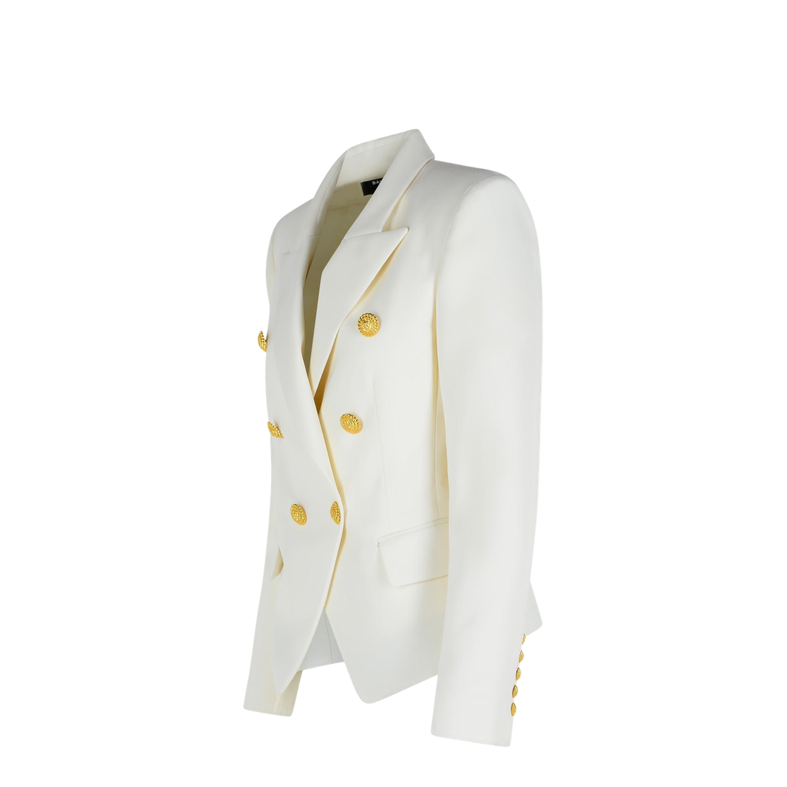 Blazer In White Virgin Wool