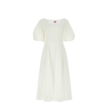 MAYFEYR - Kenzo - White Broderie Anglaise Dress - FD52RO1169FG02