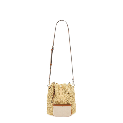 T Monogram Bucket Bag