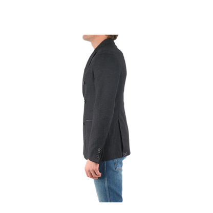 MAYFEYR - Tonello - Gray Double Breasted Jacket - 06GW0507164U900